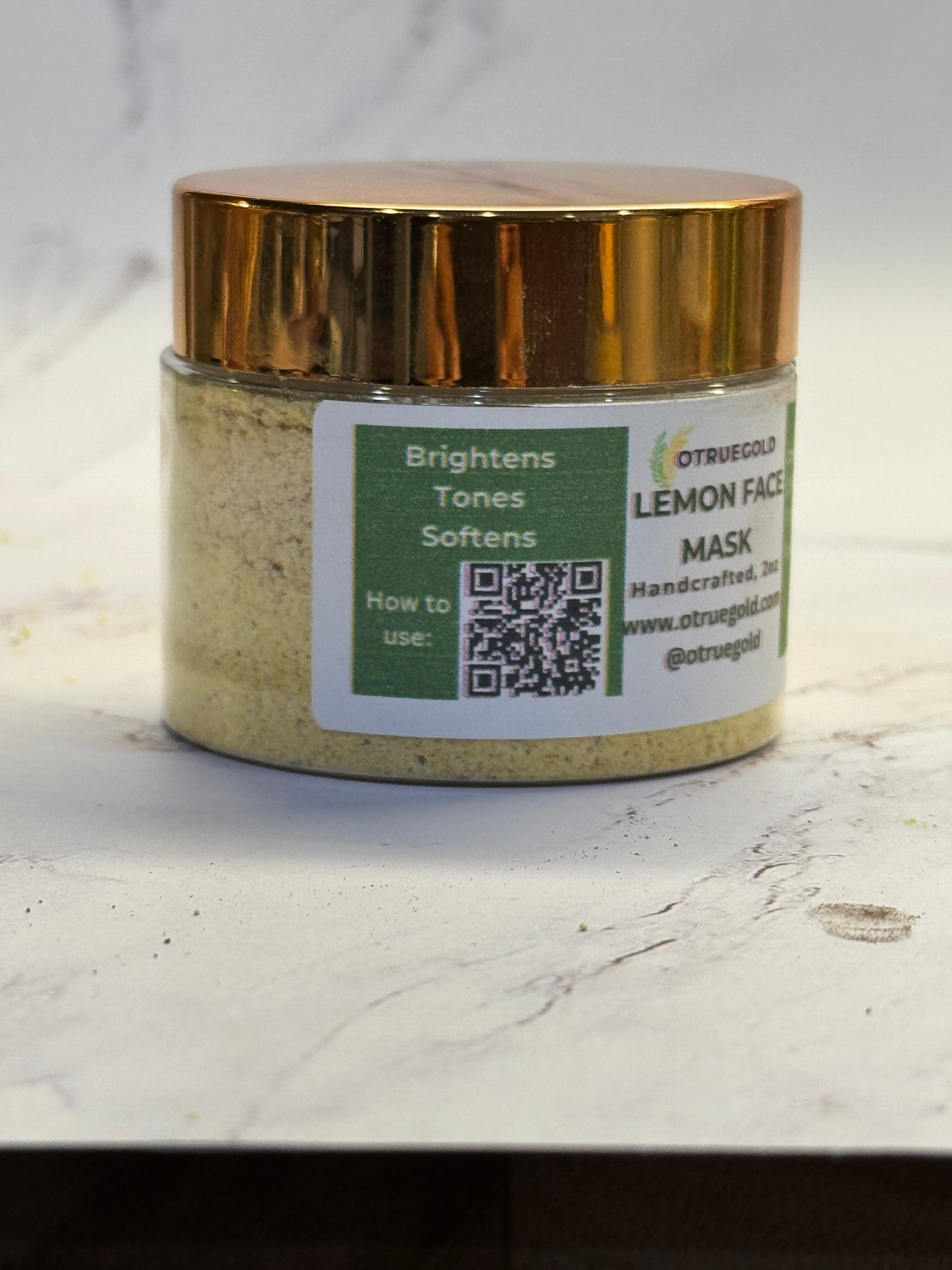 Lemon Powder Facial Masks