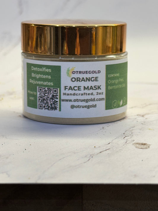 Orange Powder Facial Masks