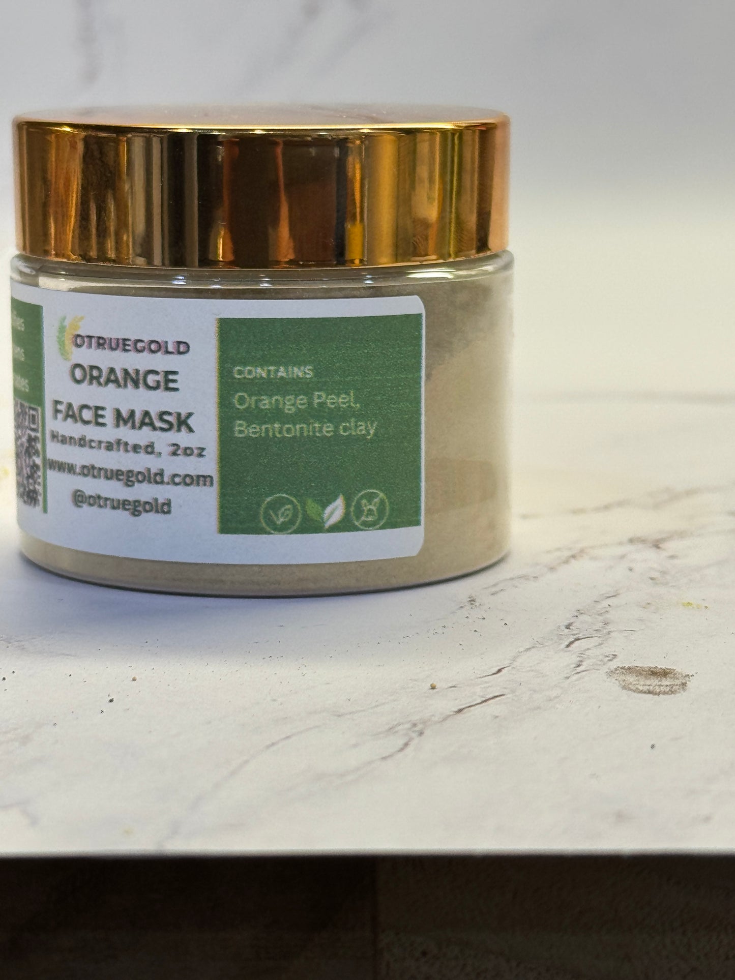 Orange Powder Facial Masks