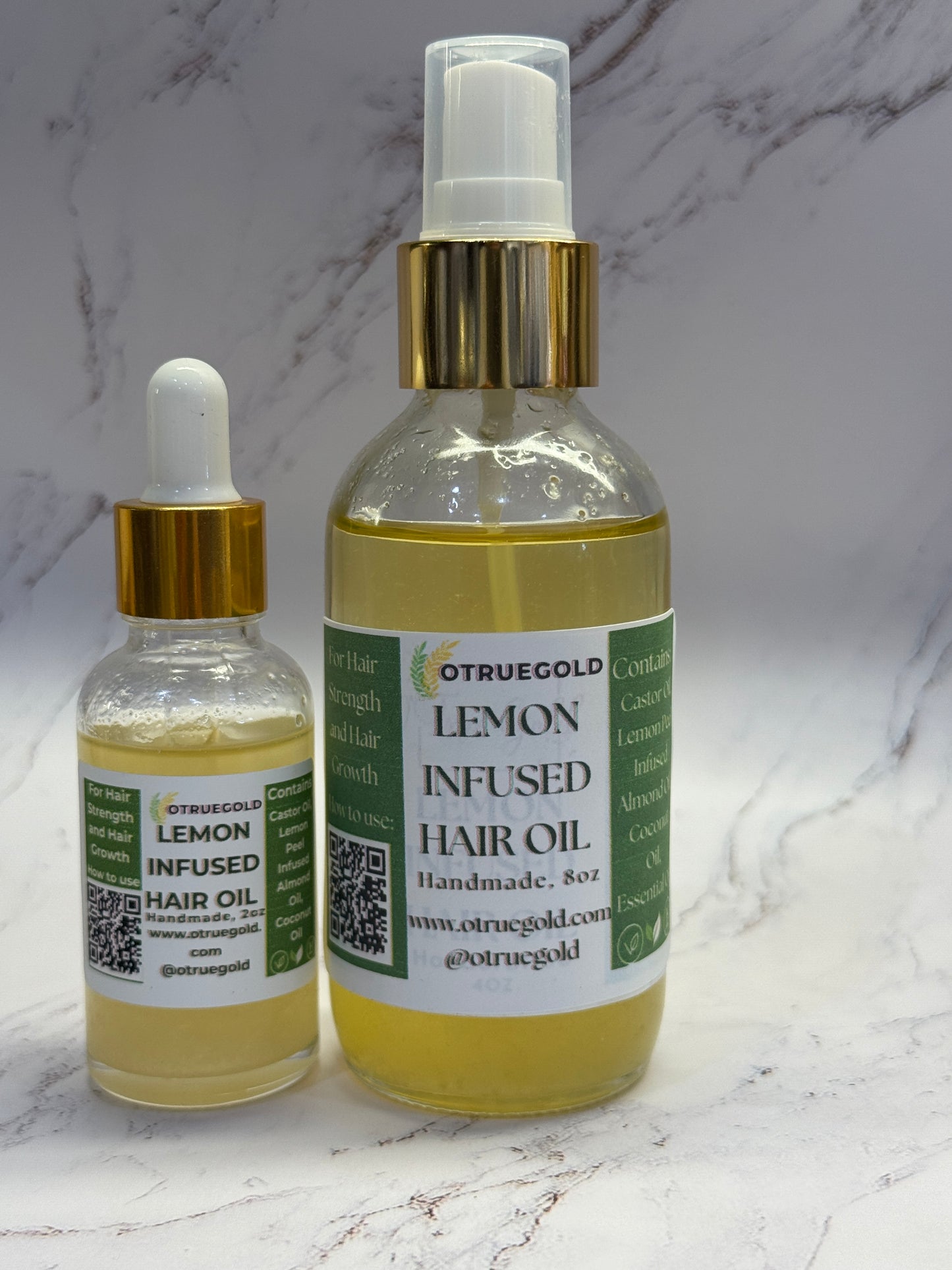 Lemon Infused Hair oil
