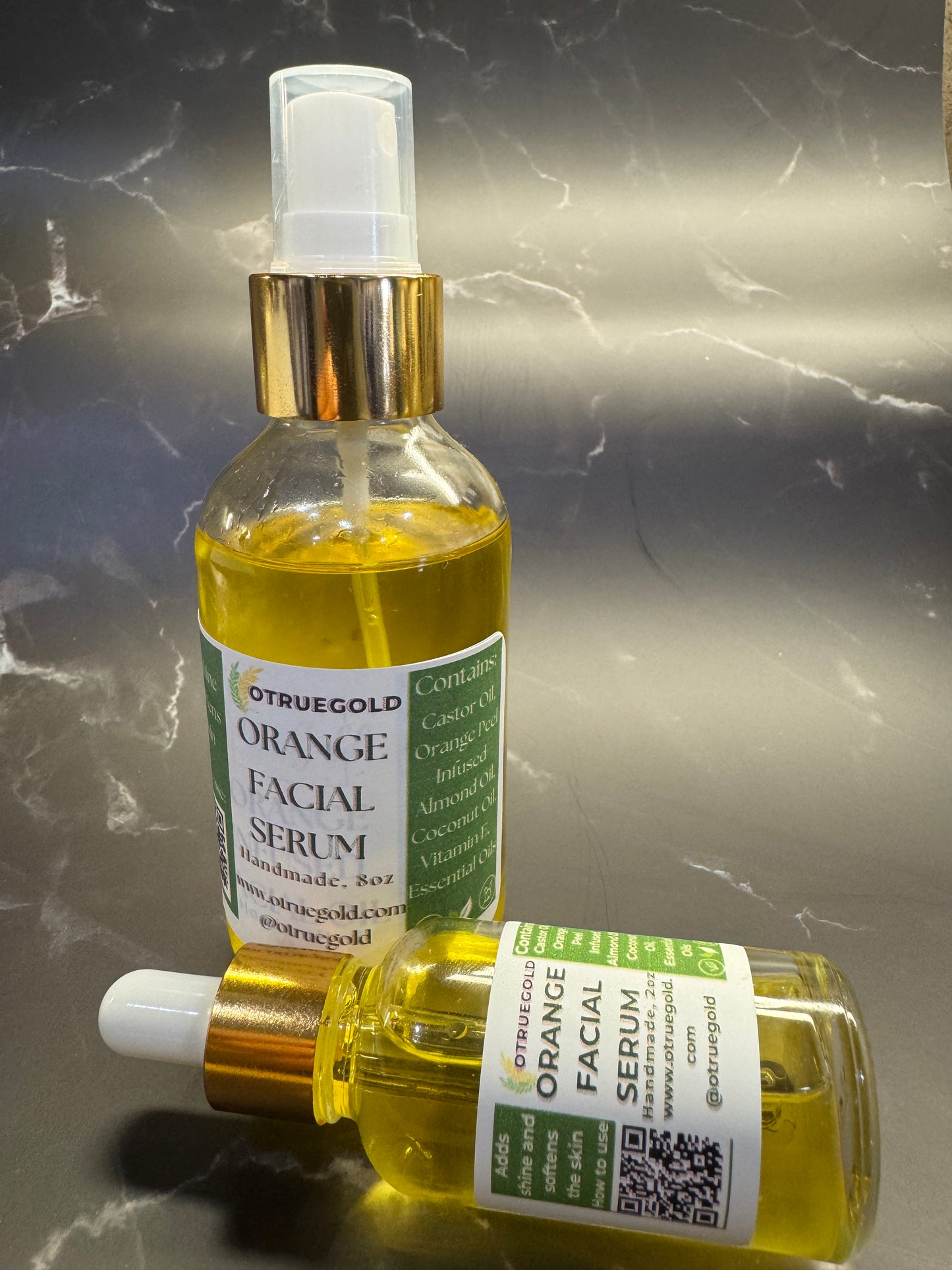 Orange Infused Hair oil