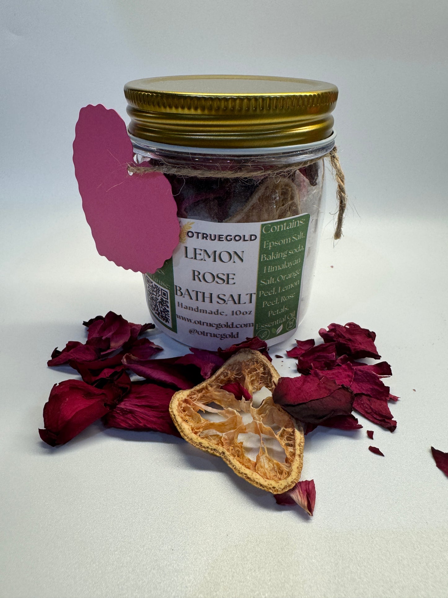 Natural herbal Bath Salt - Epsom Salt, Baking Soda, Himalayan Salt, Essential oils