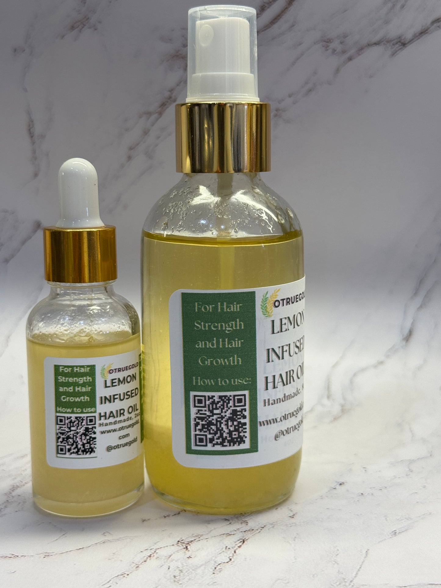 Lemon Infused Hair oil